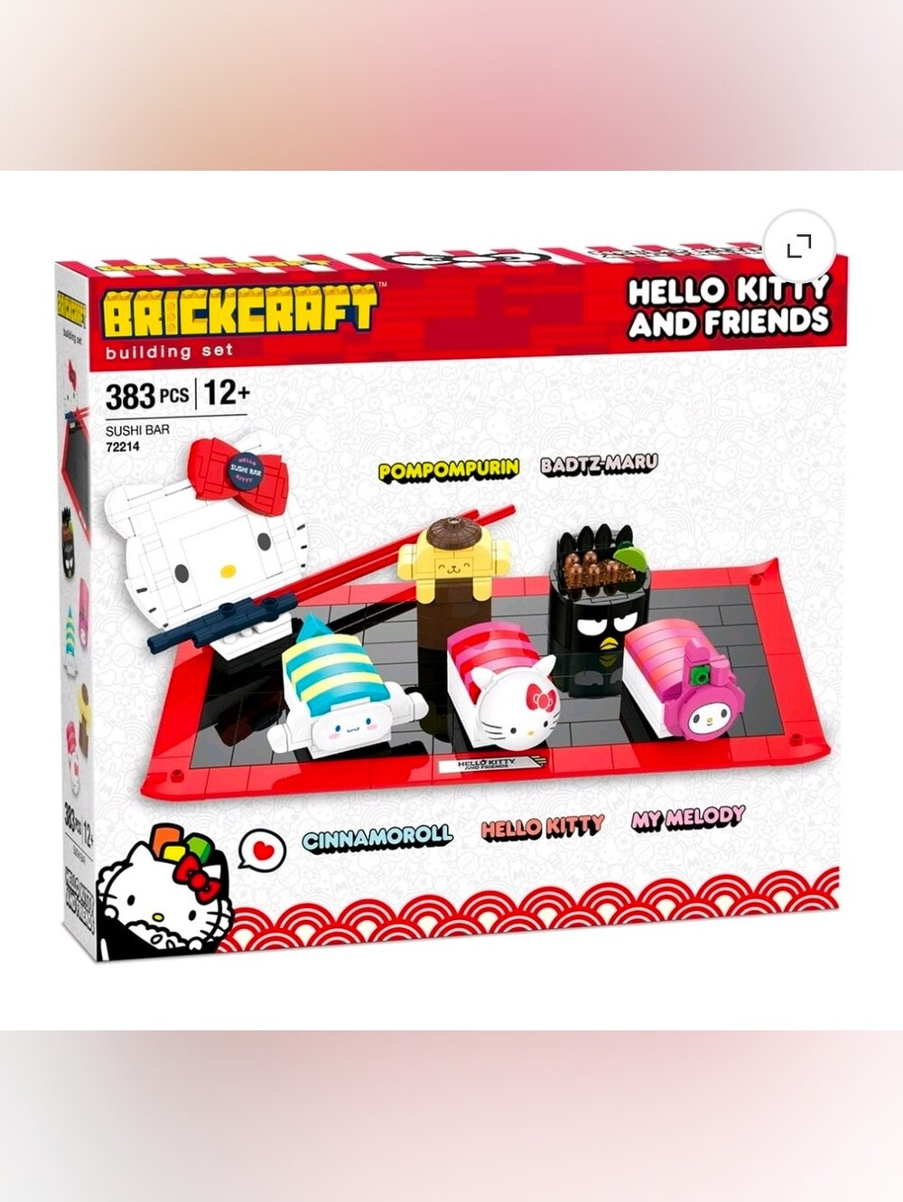 Brickcraft Sanrio Hello Kitty & Friends SushiPlatter Building Set